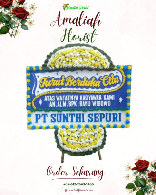 Papan Bunga Duka di Condongcatur