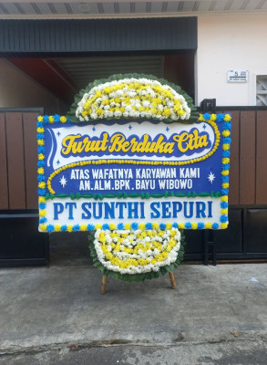 Papan Bunga Duka di Condongcatur