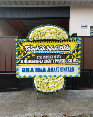 Papan Bunga Duka di Condongcatur